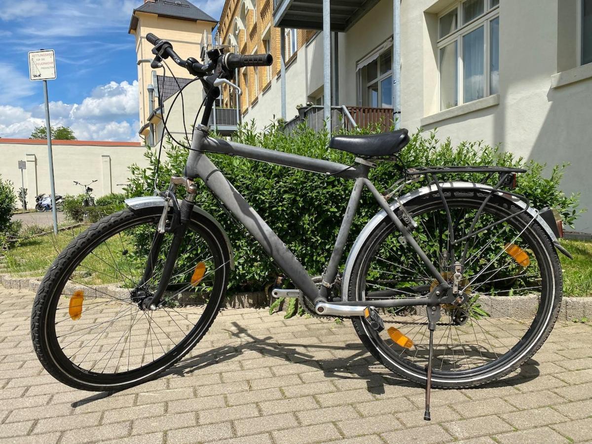 Stilvolles Loft Mit Kostenlosem Fahrrad Магдебург Екстер'єр фото